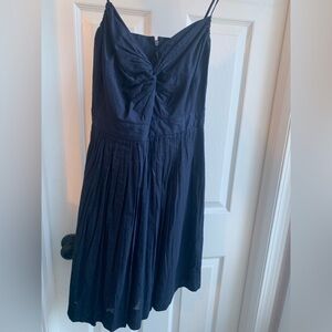 Banana Republic Dark Blue A-Line Skirt